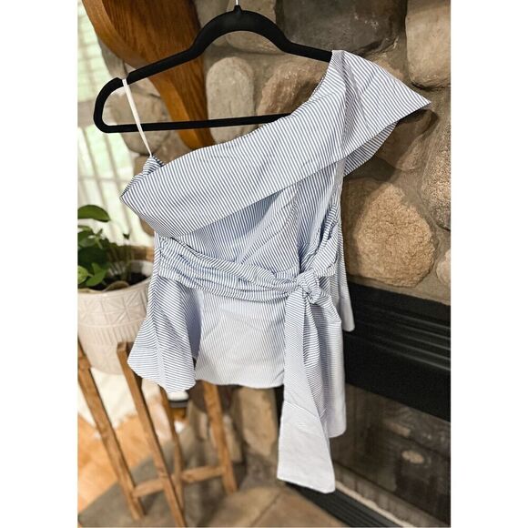 One shoulder sailor top - Picture 7 of 11